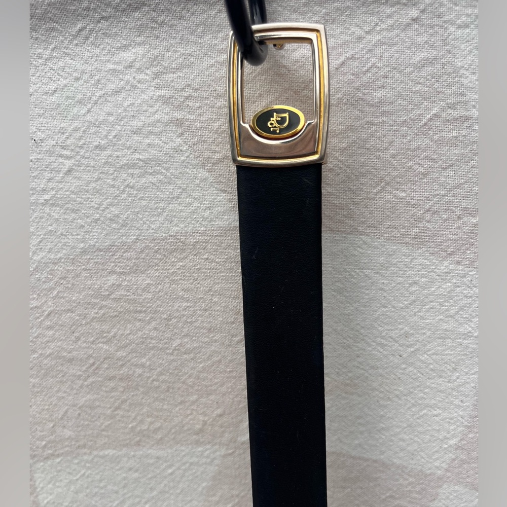 Christian Dior Vintage Leather Belt - Picture 3 of 8